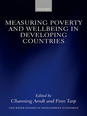 cover image of Measuring Poverty and Wellbeing in Developing Countries